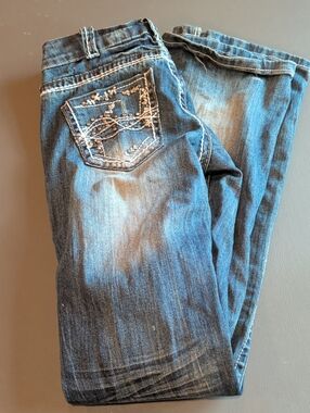 Cowgirl Tuff Studded Barber Wire Jeans
